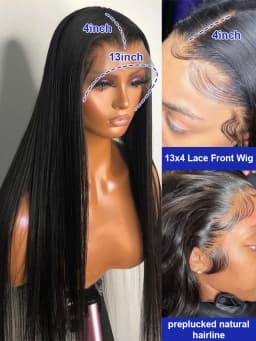 Original Vietnamese Virgin Raw High-quality 30 40 Inch Bone Straight 13x4 13x6 HD Transparent Lace Frontal Wig PrePlucked Baby Hair For Women Female Glueless Wig Human Hair Smooth Silky Straight Lace Front Wigs 250% Density on Clearance Sale