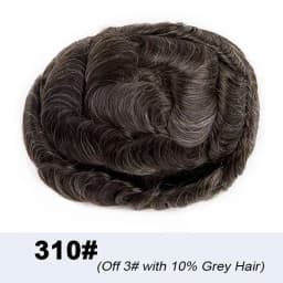 Swiss Lace Toupee Mens Wigs Invisible Male Hair Prosthesis 100% Density Human Hair Natural Hair Wig Man Full Lace Hair System