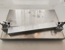 Satinless steel board hair strands holder for making tapes in hair extension and k tips hair extensions