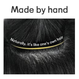 100% Human Hair Thin Skin Base Male Hair Prosthesis Replacement Men Toupee Breathable Real Hair Wigs Straight Toppers for Men
