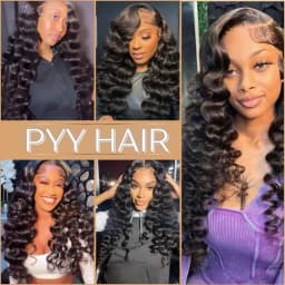 HD Loose Deep Wave Lace Front Wigs Human Hair Natural Black Pre Plucked With Baby Hair Wigs Brazilian Human Hair With Baby Hair