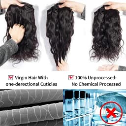 100% Human Hair 16A Raw Body Wave Hair Bundles Brazilian 28 30 Inch Natural Black Color Double Weft Virgin Remy Hair Extensions Highlight Ombre Colored Weaves 2 3 4 Bundle For Women