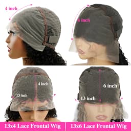 13x4 13x6 HD Full Lace Frontal Wigs For Women Natural Colored Straight Lace Front Wigs 44 46 Inch Straight Human Hair Wigs