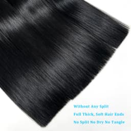 Vietnamese Bone Straight Bundles Human Hair 28 30 Inch Natural Black Real Remy Weave Silky Raw Hair 2 3 4 Pcs 100% Unprocessed Premium Double Weft Thick Full Ends Human Hair Bundles Extensions For Women