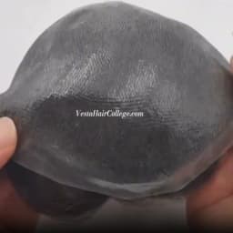 Biofilm Pu Skin Cap for Making Men's Toupee Topper Hair Injection Wigs