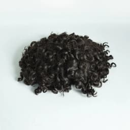 Men Toupee Fine Mono NPU Human Natural Hairpiece Straight Wave Human Hair Wigs 25mm Curl Men Capillary Prosthesis Natural Color
