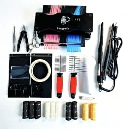Keratin Flat Plate Hair Extension Manufacturing Machine Pro K Tip Extension Tool Kit K-Tip Machine