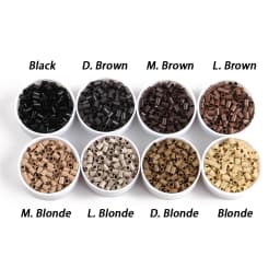 5000pcs Straight Copper Micro Rings Beads 3.0x2.4x4.0mm No Flared Mini Locks Tubes for Stick Tip Hair Extensions