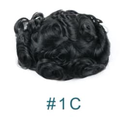 Male Hair Prosthesis I SKIN 0.12-0.14mm Full PU With Knots Real Human Hair Replacement System Unit Remy Hair Capillary Prothesis