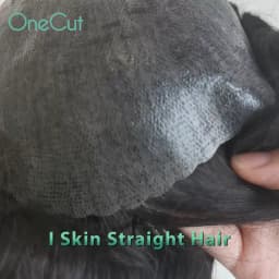 Male Hair Prosthesis I SKIN 0.12-0.14mm Full PU With Knots Real Human Hair Replacement System Unit Remy Hair Capillary Prothesis