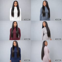 26-34 Inch Straight Lace Frontal Human Hair Wigs Brazilian Bone Straight Style 13x6 Transparent Lace Front Wig 250 Density Pre Plucked Natural Hairline Smooth Human Hair Wigs For Women Different Occasion Fashion Styling