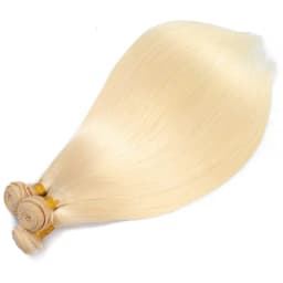 613 Human Hair Bundles Straight Blonde Bundles Human Hair 22 24 26 Inch Brazilian Virgin 613 Bundles Blonde Straight Bundles Human Hair Extensions