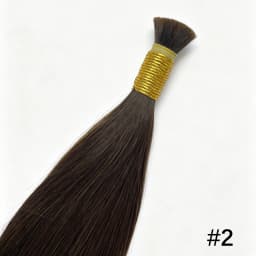 Human Braiding Hair Ash Brown Straight Bulk Human Hair For Braiding No Weft 100% Unprocessed Brazilian Human Hair Braiding Hair