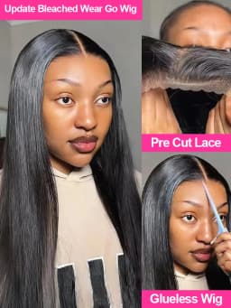 5x5 Pre Cut Hd Lace Closure Wigs 230% Glueless Wigs Human Hair Ready To Wear Bone Straight Lace Front Wigs Human Hair For Women
