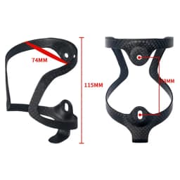 Modified 10g±3g Hot Ultralight 3k full Carbon Fiber Water Bottle Cage MTB/Road Bicycle Botellero Carbono Bike Bottle Holder