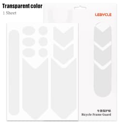 LEBYCLE MTB Road Bicycle Chain Protection Sticker Bike Frame Protection Sticker Bike Front Fork Protective Film