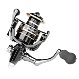 DEUKIO Spinning Fishing Reel 2000-7000 Metal Spool 12KG Max Drag 5.2:1 CNC Handle Long Casting Saltwater Freshwater Lure