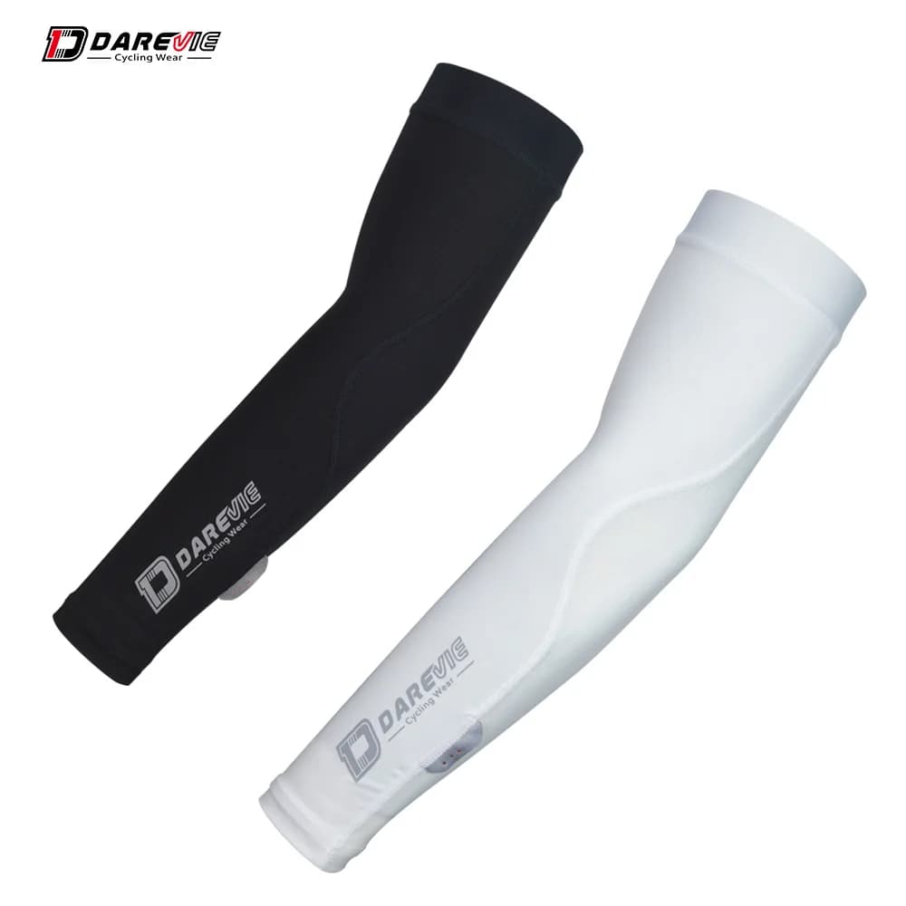 DAREVIE 1 Pair Cycling Arm Sleeve High Elastic Outdoor Riding Fishing Driving Basketball 50 SPF UV Protect Cycling Arm Warmers