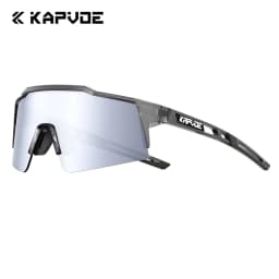 Kapvoe Cycling Sunglasses UV400 Cycling Glasses Polarized Built-in Myopia Frame Man Bicycle Eyewear Outdoor MTB Bike Goggles