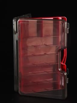 Double Sided Fishing Tackle Box Fishing Accessories Tool Storage Boxes Fish Hook Lure Fake Bait Boxes For Carp Fishing Goods