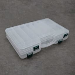 Double Sided Fishing Tackle Box Fishing Accessories Tool Storage Boxes Fish Hook Lure Fake Bait Boxes For Carp Fishing Goods