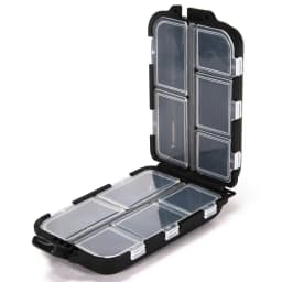 10 Grid Fishing Accessories Storage Box Luya Fishing Gear Divided Grid Bait Box Double-sided Fishing Group Accessories Box