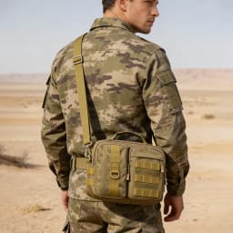 Trekking Tactical Handbags Shoulder Bag Camping for Man Hiking Travel Climbing Fishing Sling Crossbody Outdoor Weekend Molle Bag