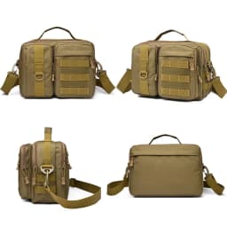 Trekking Tactical Handbags Shoulder Bag Camping for Man Hiking Travel Climbing Fishing Sling Crossbody Outdoor Weekend Molle Bag