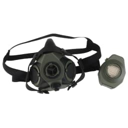 SOTR Mask Special Tactical Respirator Gas Mask Half Face for Militar Paintball Airsoft CS Cosplay HEPA Filtration Particulat
