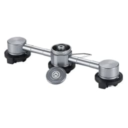 CAMPINGMOON Outdoor Camping 1PCS Alloy Three To One Adapter Z30 Gas Tank Stove Adapter Three Gas Tank Adapter