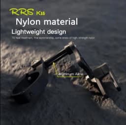 Rrskit Mountain Bicycle Chain Guide Positive and Negative Tooth Chain Stabilizer Front Pulling Chain Press to Prevent Chain Drop