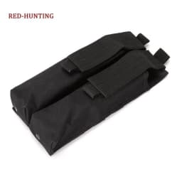 P90 UMP45 Tactical Hunting Pouch Bag MOLLE Magazine Pouch Bag 1000D Nylon Double Stack Ammo Bag Mag Carrier Utility Case