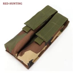P90 UMP45 Tactical Hunting Pouch Bag MOLLE Magazine Pouch Bag 1000D Nylon Double Stack Ammo Bag Mag Carrier Utility Case