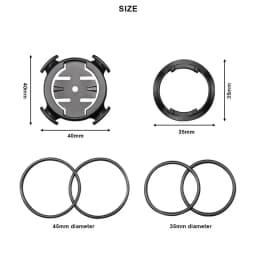 Bicycle Computer Holder Plastic MTB Mountain Bike Stopwatch Mount Bracket Road Cycling Speedometer Stand for Garmin Edge Series