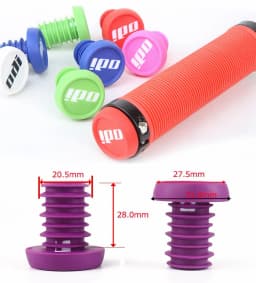 ODI 2 Pcs Mountain Bicycle Parts Grip Anti-slip Firm Handlebar Caps Manopole Mtb Bike Bar End Plugs For Bmx Dh Fr Balance Bike