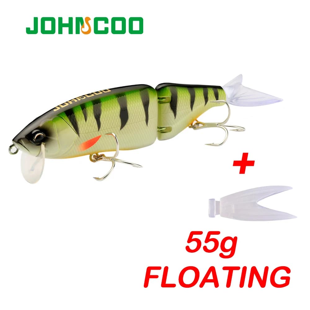 Swimbait Big Fishing Lure Artificial Hard Bait 55G Jointed Fishing Lure for Predator Wobbler Minnow Pike