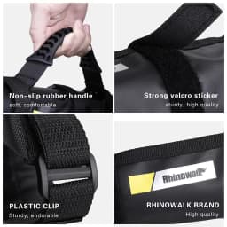 Rhinowalk Hand Carrying Handle Strap for Folding Bike Kick Scooter Electric Scooter Carry Strap with Non-slip Rubber Handle