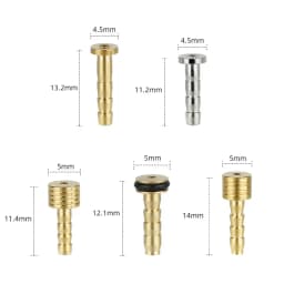 Bicycle Brake Copper Olive Head Connecting Insert/Oil Needle Kit for Shimano BH59 BH90 Sram Magura Tektro Hydraulic Disc Brake