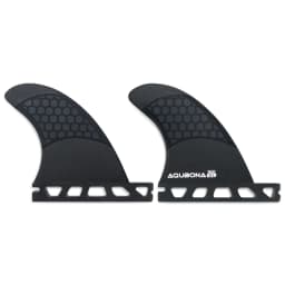 Single/Dual II Tab Surfing Fins - Tri Fins Set Honeycomb Fiberglass & Carbon S/M/L Size - Come with Fin Key Screws and Wax Comb