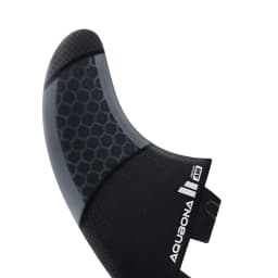 Single/Dual II Tab Surfing Fins - Tri Fins Set Honeycomb Fiberglass & Carbon S/M/L Size - Come with Fin Key Screws and Wax Comb