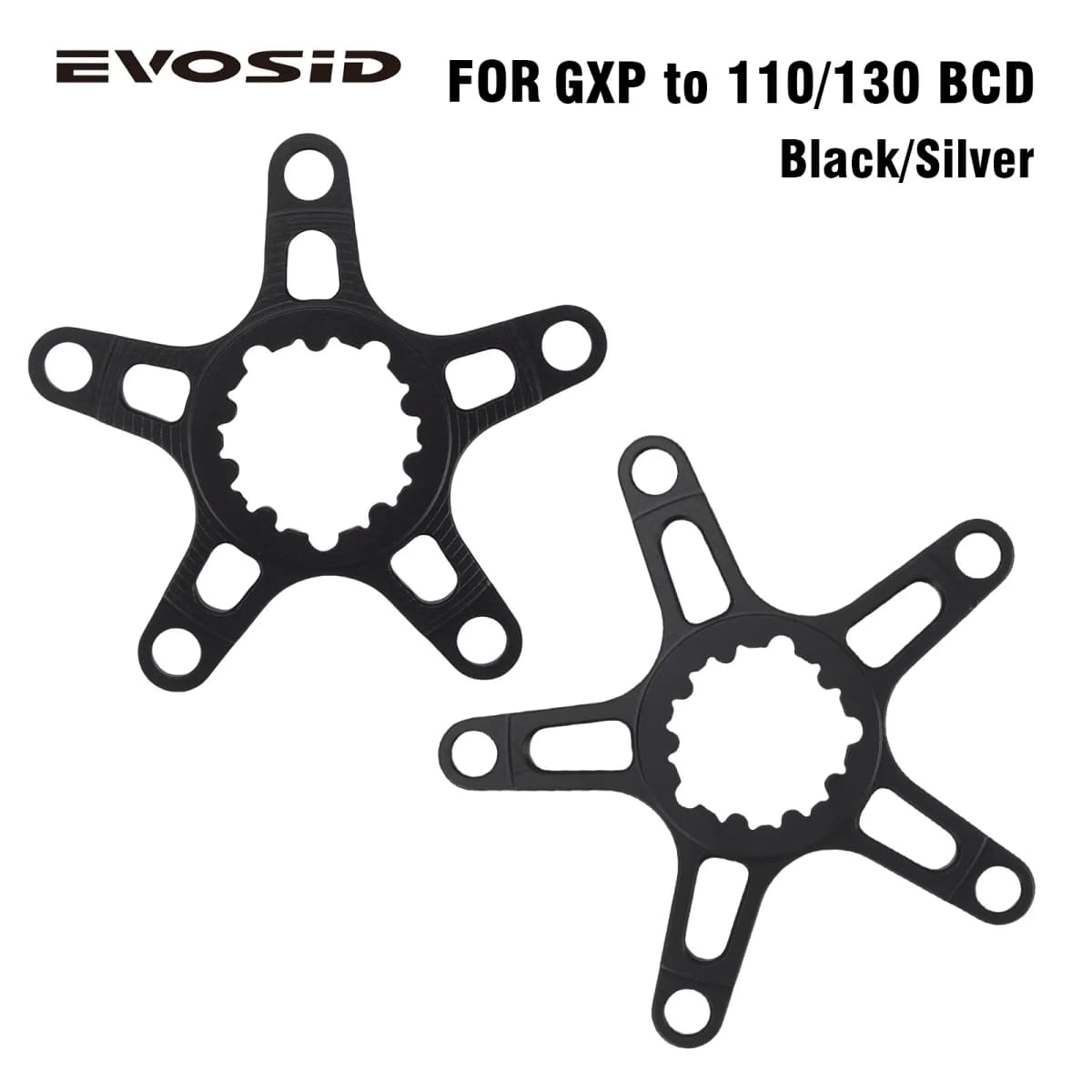 Bicycle Chainring Adapter Spider Converter for GXP to BCD104/110/130 4/5 Arms Aluminium Crank Folding Road Bike MTB Parts