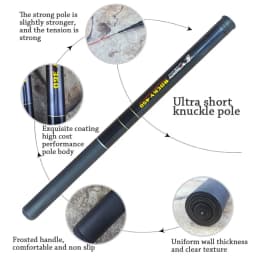 Lake Ultralight Telescopic Fishing Rod Stream Hand Pole Portable Mini FRP Carp Feeder Travel Super Hard Fishing Tackle Durable