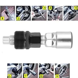 Bicycle Repair Extractor Bottom Bracket Remover Gadget Spanner Wrench Crank Puller Crankset Pedal Remover Bicycle Repair Tools