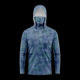 Men Hood Fishing Shirt long sleeve fishing t shirt uv protection Fishing Apparel