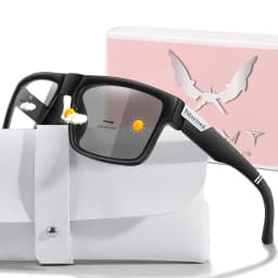 Fashion Polarized Color Changing Cycling Sunglasses Men Night Vision Car Driving Sunglass Dirt Bike Motorcycle Glasses