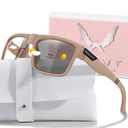 Fashion Polarized Color Changing Cycling Sunglasses Men Night Vision Car Driving Sunglass Dirt Bike Motorcycle Glasses
