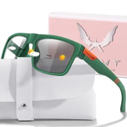 Fashion Polarized Color Changing Cycling Sunglasses Men Night Vision Car Driving Sunglass Dirt Bike Motorcycle Glasses
