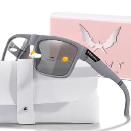 Fashion Polarized Color Changing Cycling Sunglasses Men Night Vision Car Driving Sunglass Dirt Bike Motorcycle Glasses