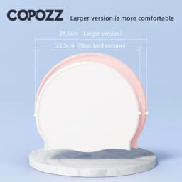 COPOZZ Water Sports Women Men Swimming Cap Ear Protect Long Hair Large Swim Pool Hat Professional Sports Waterproof Swim Cap