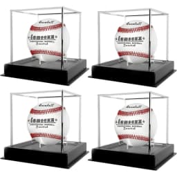 Quality Acrylic Baseball Box Display Golf Tennis Ball Transparent Case For Souvenir Storage Box